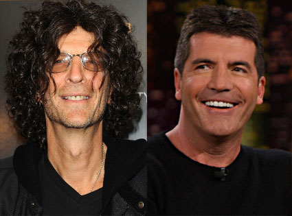 Howard Stern, Simon Cowell Howard Stern, Simon Cowell